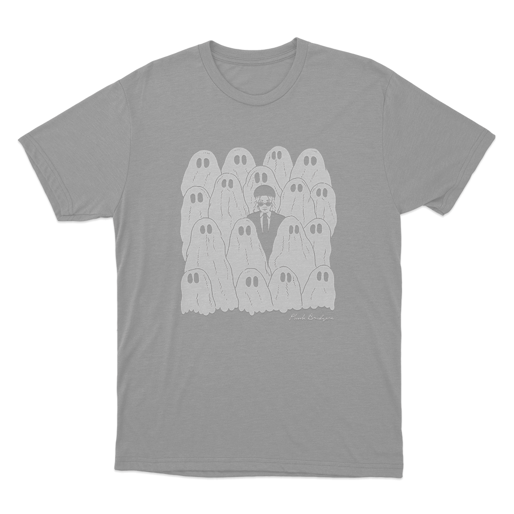 Phoebe Bridgers Ghost Unisex T Shirt Grey Phoebe Bridgers Ghost Unisex T Shirt Grey
