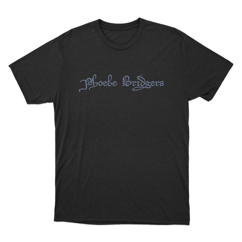 Phoebe Bridgers Logo Unisex T Shirt Black Phoebe Bridgers Logo Unisex T Shirt Black