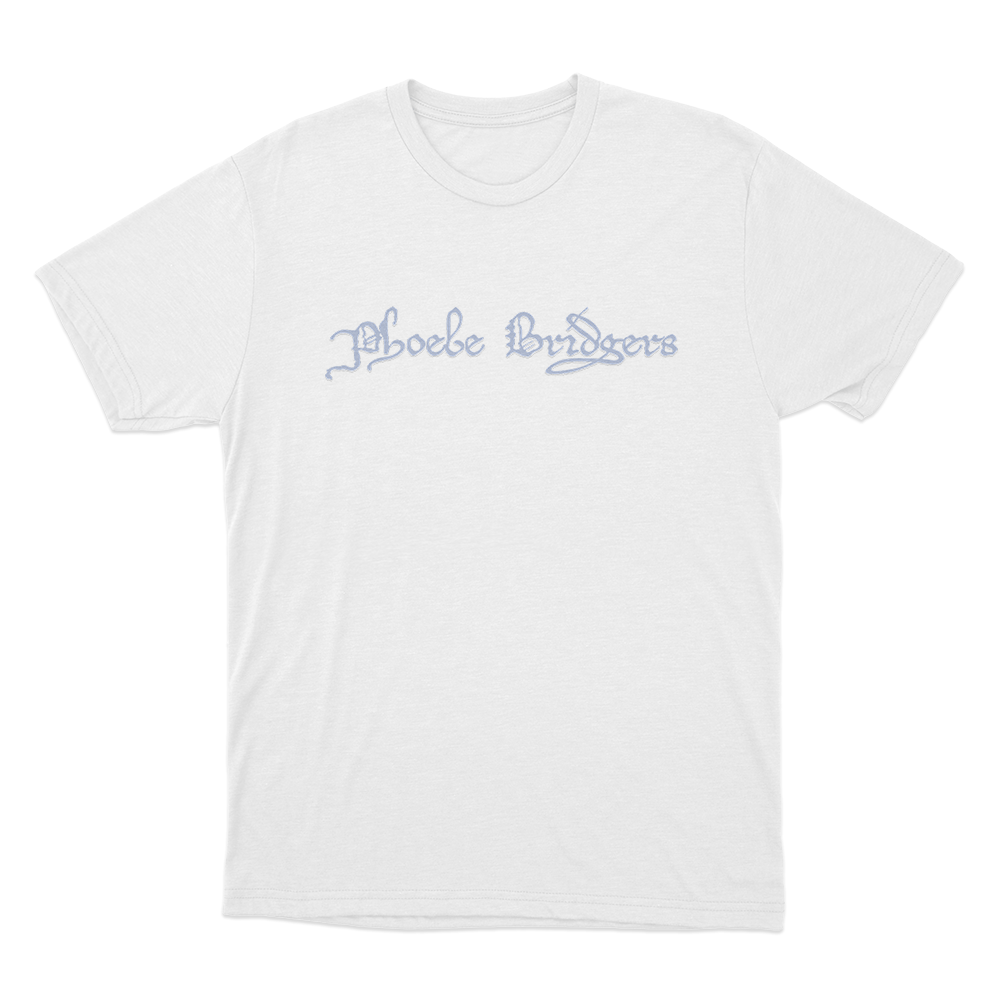 Phoebe Bridgers Logo Unisex T Shirt White Phoebe Bridgers Logo Unisex T Shirt White