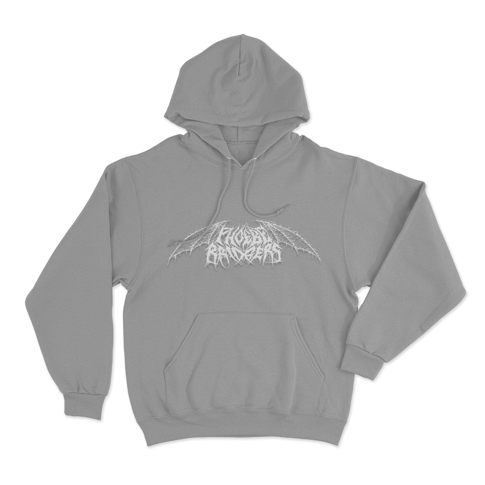 Phoebe Bridgers Metal Logo Unisex Hoodie Grey Phoebe Bridgers Metal Logo Unisex Hoodie Grey