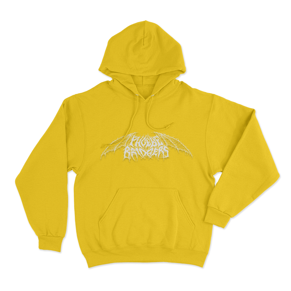 Phoebe Bridgers Metal Logo Unisex Hoodie Yellow Phoebe Bridgers Metal Logo Unisex Hoodie Yellow
