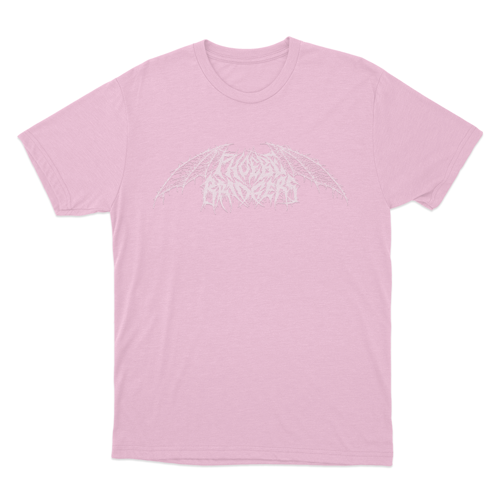 Phoebe Bridgers Metal Logo Unisex T Shirt Pink Phoebe Bridgers Metal Logo Unisex T Shirt Pink