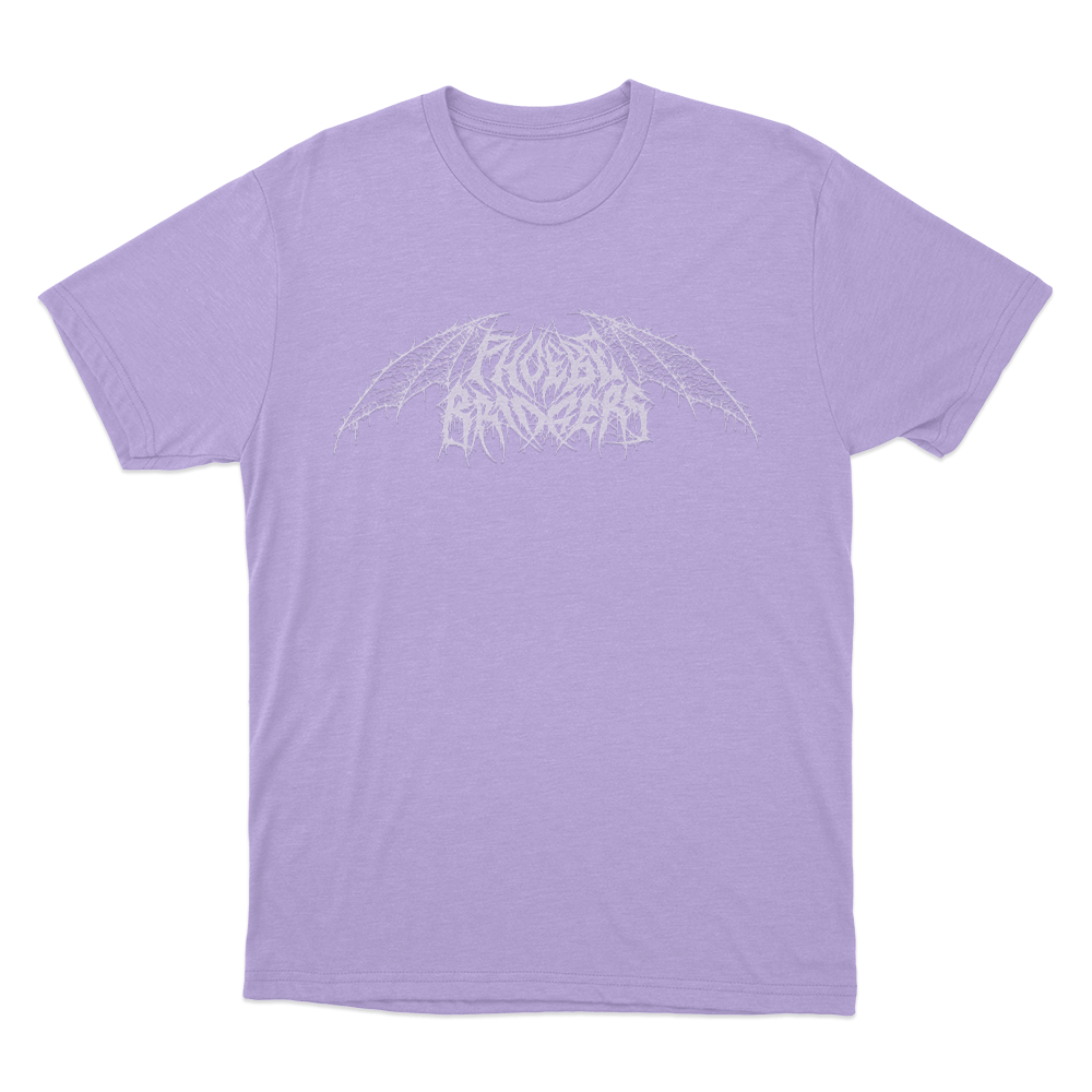 Phoebe Bridgers Metal Logo Unisex T Shirt Purple Phoebe Bridgers Metal Logo Unisex T Shirt Purple