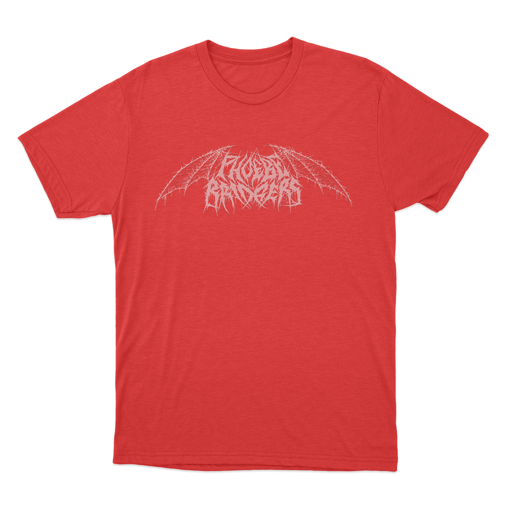 Phoebe Bridgers Metal Logo Unisex T Shirt Red Phoebe Bridgers Metal Logo Unisex T Shirt Red