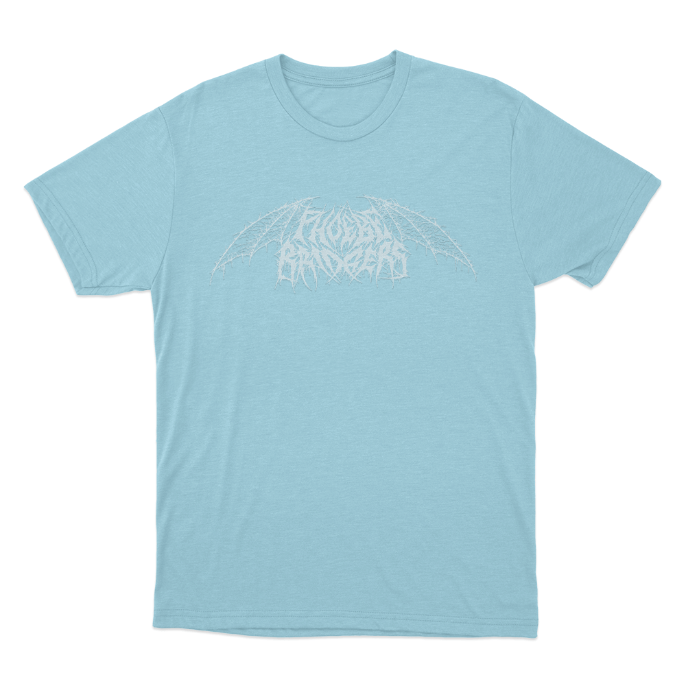 Phoebe Bridgers Metal Logo Unisex T Shirt Sky Blue Phoebe Bridgers Metal Logo Unisex T Shirt Sky Blue