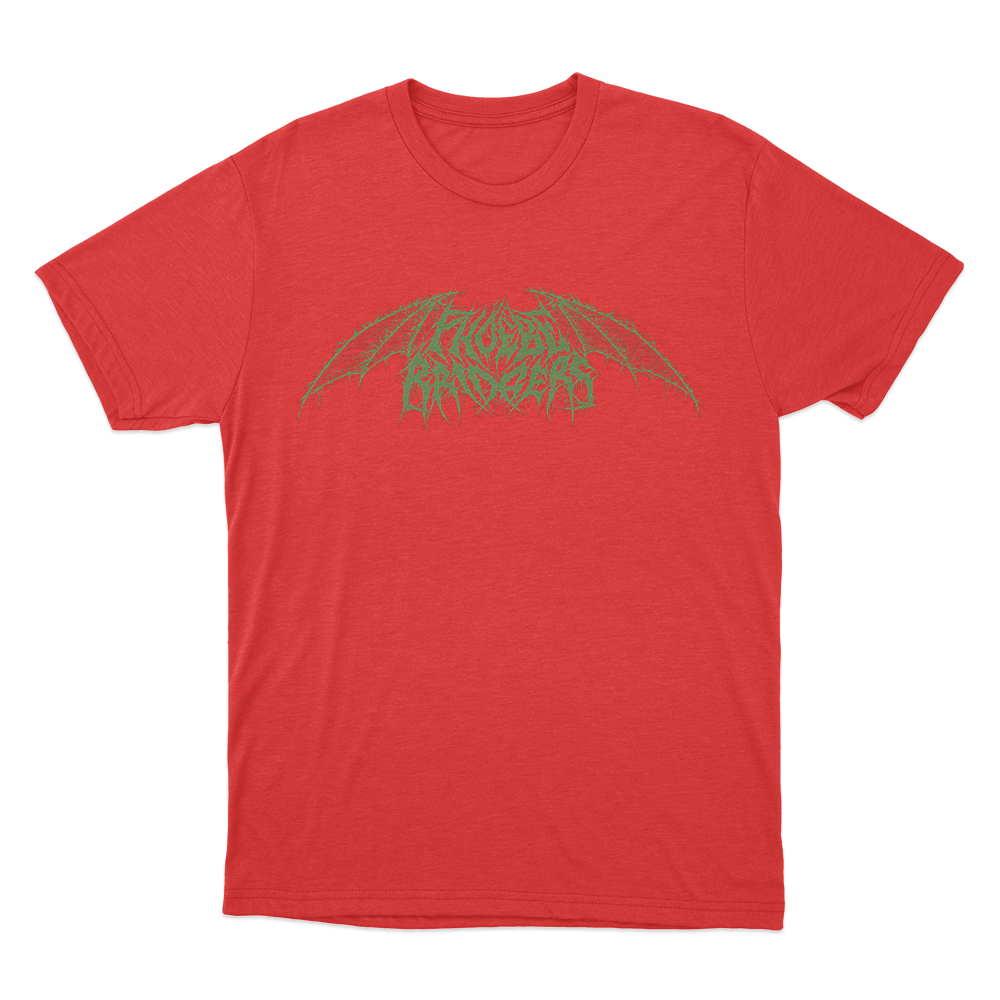 Tie Dye Metal Unisex T Shirt Red Tie Dye Metal Unisex T Shirt Red 1