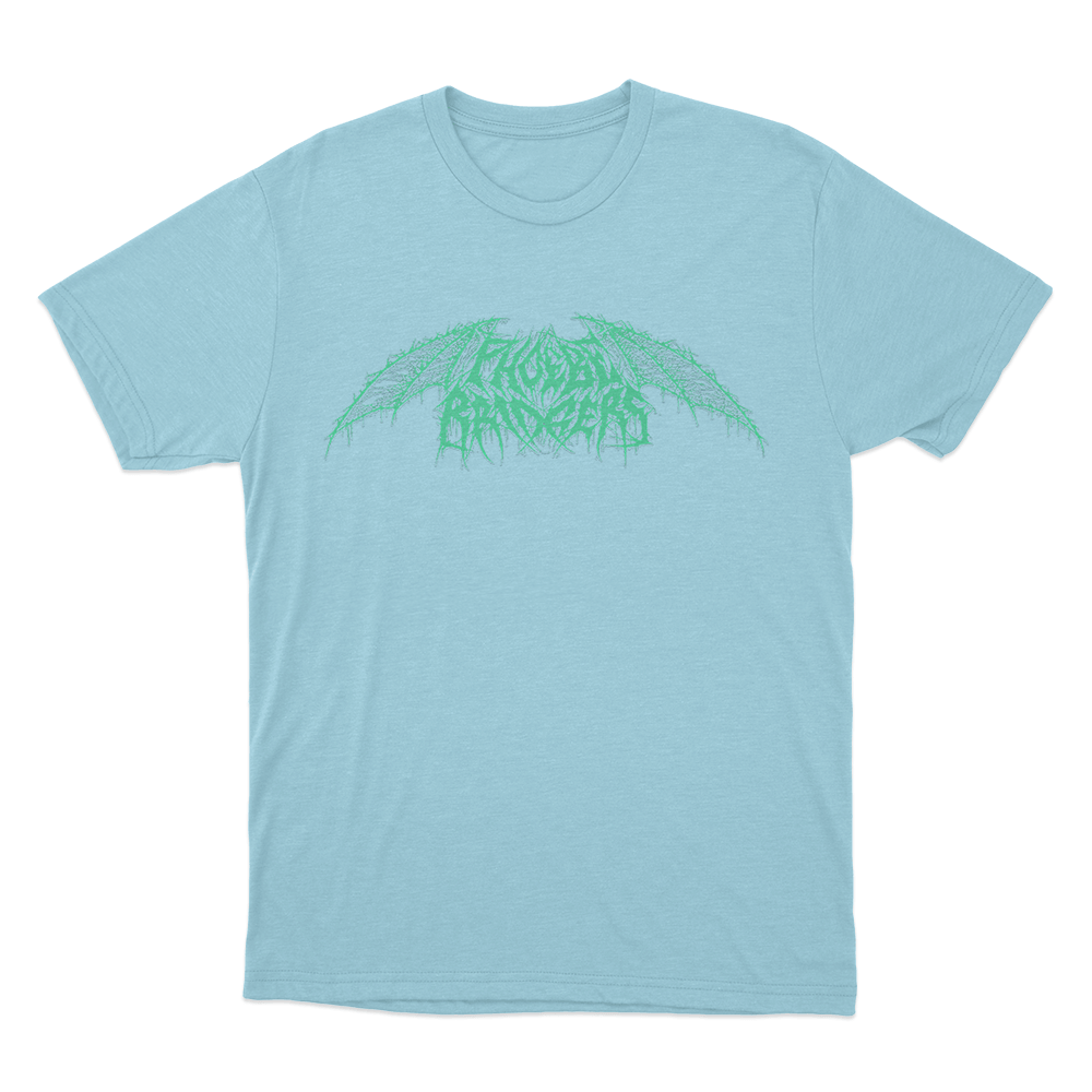 Tie Dye Metal Unisex T Shirt Sky Blue Tie Dye Metal Unisex T Shirt Sky Blue 1
