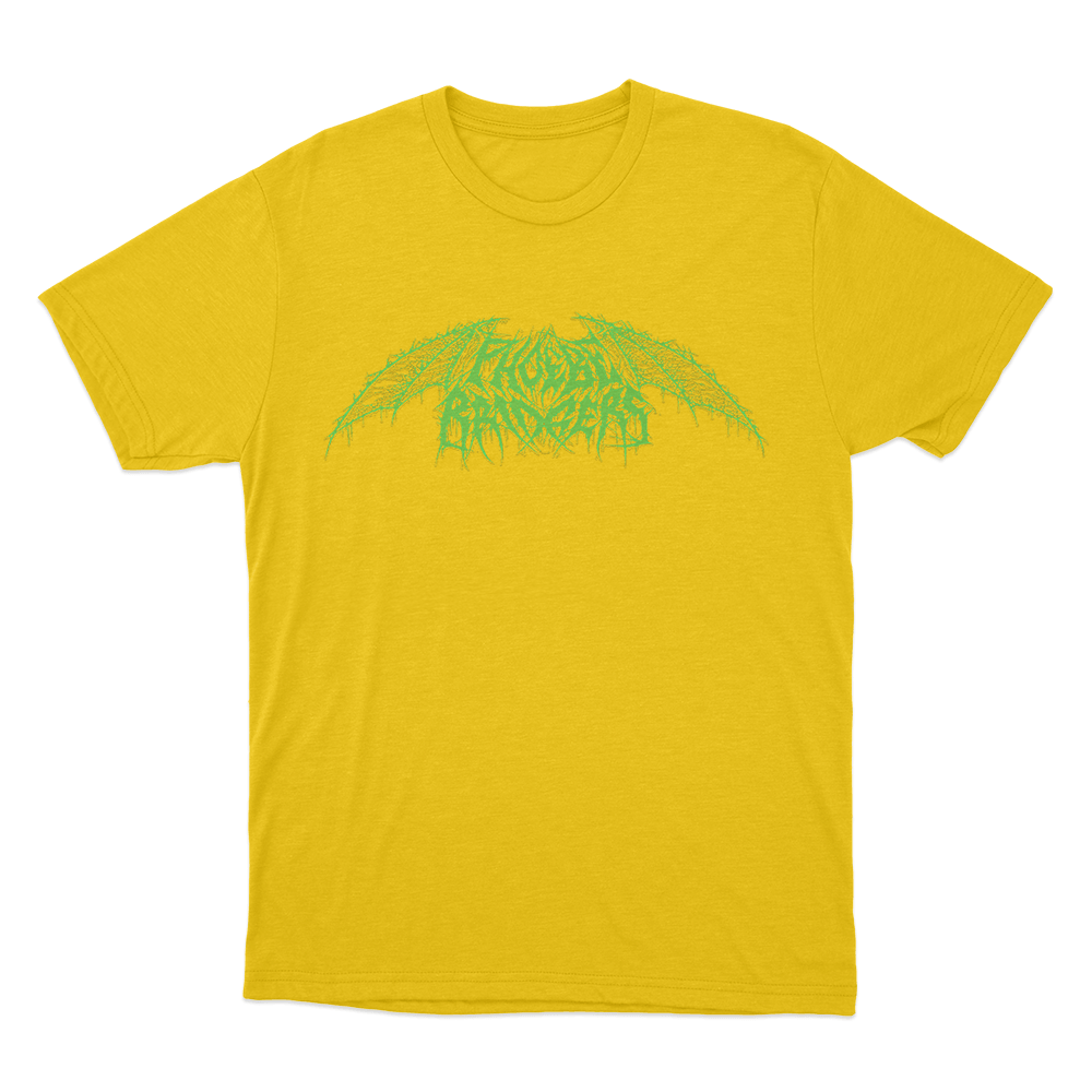 Tie Dye Metal Unisex T Shirt Yellow Tie Dye Metal Unisex T Shirt Yellow 1